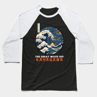 The Great Wave Off Kanagawa Baseball T-Shirt